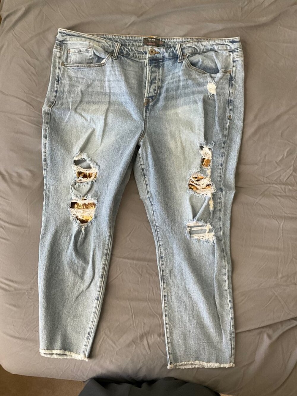 Torrid 22R High-Rise Straight Leg Jeans Vintage Stretch